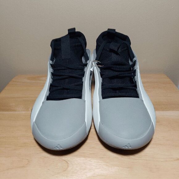 Adidas Harden Volume 8 Basketball Shoes Feather Grey Ivory Black IG6649 Men's 11 - Picture 2 of 7